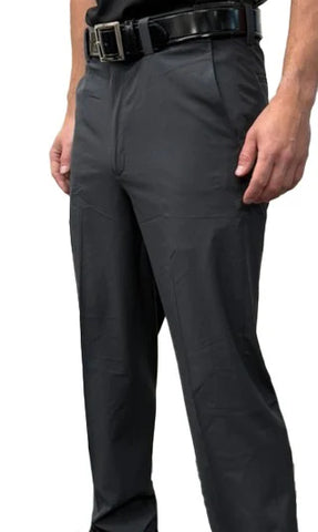 BBS364DG -Men's Smitty "FLAT FRONT" Expander Base Pant - Lightweight - Tapered - Dark Grey