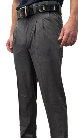 BBS367CG - Men's Smitty "PLEATED" Expander Base Pant - Lightweight - Tapered - Charcoal Grey