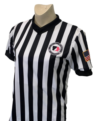 USA211IGU-Smitty USA - Dye Sub IGHSAU Women’s Basketball V-Neck Shirt