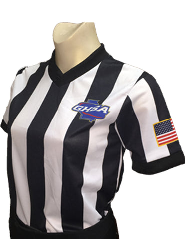 USA221GA-607 - Smitty USA - "Body Flex" Women's Georgia Basketball V-Neck
