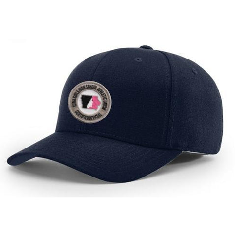 IA306- IGU-NY-Smitty - 6 Stitch Flex Fit Umpire Hat - Available in Navy