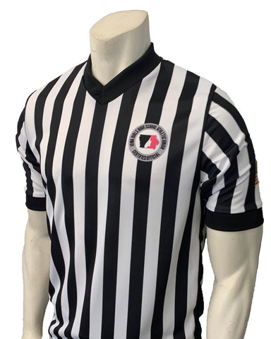 USA200IGU-Smitty USA - Dye Sub IGHSAU Basketball V-Neck Shirt
