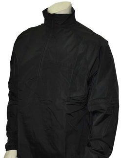 BBS326 - Smitty Major League Style Lightweight Convertible Sleeve Umpire Jacket - Available in Black