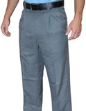 BBS376-Smitty Pleated Plate Pants w/ Expander Waist Band - Available in Heather and Charcoal Grey