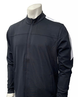BKS235-NCAA Men's Collegiate Style Black Jacket - With Pockets