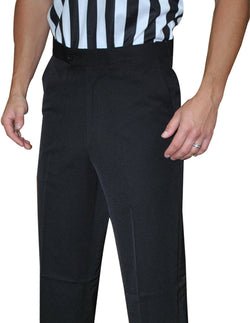 BKS287-Smitty Lightweight Flat Front Pants w/ Slash Pockets