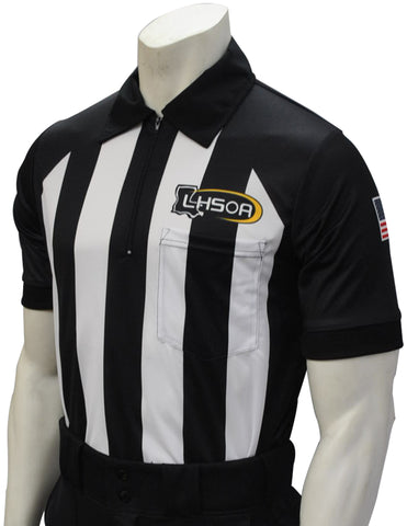 USA155LA-607- Smitty USA - "Body Flex" Dye Sub Louisiana Football Short Sleeve Shirt