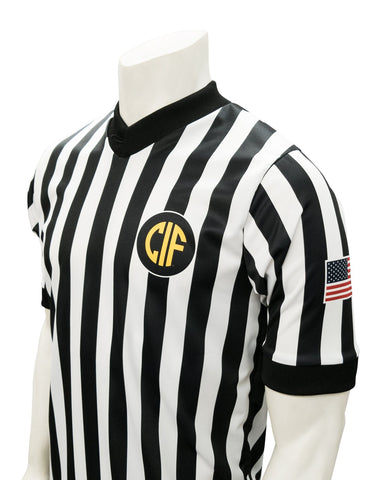 USA200CA-607 - Smitty "Made in USA" - Body Flex Short Sleeve Basketball/Wrestling V-Neck Shirt