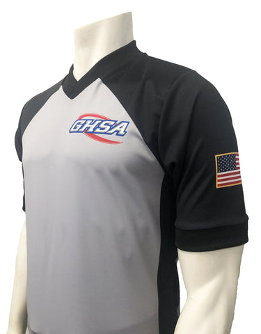 USA207GA-607 - Smitty "Made in USA" - "Body Flex" Basketball Short Sleeve Shirt