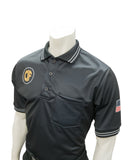 USA300CA - Smitty "Made in USA" - Short Sleeve Baseball Shirt Black or Powder Blue