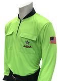 USA901AL- Dye Sub Alabama Soccer Long Sleeve Shirt - Available in Orange and Green
