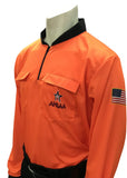 USA901AL- Dye Sub Alabama Soccer Long Sleeve Shirt - Available in Orange and Green