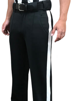 FBS184-Smitty Tapered Fit Football 4way Stretch Poly/Spandex w 1 1/4” White Stripe